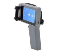 CFTGIW Handheld Inkjet Printer Small Portable HD LED 4.3in 12.7mm Silver with 42ml for Barcode HD 43in LED Interface Simple B Handheld Inkjet PrinterHandheld Printer