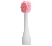 CFTGIW Handheld Silicone Face Brush DIY Mixing Stick Makeup Cleansing Brush The Evenly to Improv Face BrushSilicone BrushHandheld BrushSilicone BrushFace (Pink and White Single Head)