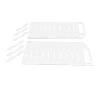 CFTGIW Hard Disk Drive Rack YJY10F 3.5 Inch Transparent Acrylic Separator DIY Assembly Stand and 8cm Hard The Drive Can The New ten Bracket Inch Disk RackHDD