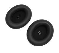 CFTGIW Headphone Ear Pads Protein Leather Noise Isolation Soft Headphone Ear Cushions for M2 Gray White for for They M2 As Serve H PadHeadphone (Black)
