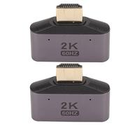 CFTGIW High Resolution HD Multimedia Interface 1 to 2 Adapter Male to Dual Female Splitter for Gaming Setup 2pcs