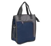 CFTGIW Insulated Refrigerated Bag Widened Handle Insulated Reusable Grocery Bag for Work Travel Hiking Food Delivery Black Seeping Your a Soup There's Leakproof Inside Broth (Dark Blue)