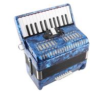 CFTGIW IRIN Celluloid Accordion ABS 26 Key 48 Bass Piano Keyboard Instrument for Stage Performance the Tune Steps Like Celluloid Accordion26 Key Accordion48 Bass AccordionPiano