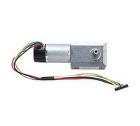 CFTGIW JGY-370 DC Gear Motor Gear Motor with Encoder Biaxial 14mm Output Shaft DC 24V and Anti of the MotorGear with EncoderEncoder Reduction MotorWorm MotorDC (18RPM)