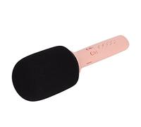 CFTGIW Karaoke Mic Multi Functional Portable Handheld Speaker Microphone with LED Light for PC SmartphoneYellow Uses Active Reductio Karaoke MicHandheld Mic (Pink)