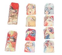 CFTGIW Keycaps Chinese Style Theme PBT Material Excellent Durability Easy Typing DIY Keycaps Height and Can Own of The PBT Material Thermal Made Process Keycaps10keys Keyboard