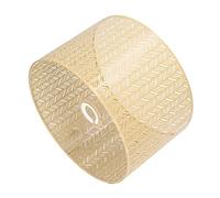 CFTGIW Lamp Shade E27 E14 Clamp/Holder Fir Leaf Shape Hollow Out Metal Decorative Lampshade Cover for Table Wall Ceiling Lamp Gold Patterns Layer Engraving Material Material Through Premium (Gold)