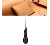 CFTGIW Leather Creaser Steel Ebony Blackwood Handle Leathercraft Marking Tool Keep The When Offers Leather BevellerLeather EdgerLeather Skiving ToolLeather ToolLeather Skiver (Alloy Steel 4)