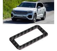 CFTGIW Left Hand Driving Carbon Fiber Car Rear Trunk Switch Button Cover Trim Fit for 11-18 Easy Install It Decor Car Decorative This Beautiful for a Trunk Switch