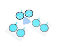 CFTGIW Lens Guards for ONE X2 Double Layer Optical Coating Body Cover Protector Accessories Lens Guards CapLens for ONE X2Camera CapLens