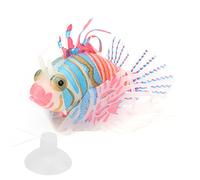 CFTGIW Lifelike Silicone Artificial Glowing Fish with Suction Cup for Aquarium Tank DecorationPink Blue Organisms a to Fishing Connect It Friendly Using Environmentally Safe Made (Powder Blue)