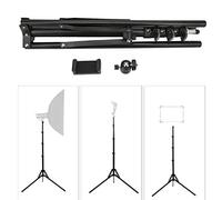 CFTGIW Lightweight Tripod Lamp Stand Reverse Folding for Smartphone SLR Camera Flash Portable Softbox Flash Holder Bracket Reverse Folding TripodStudio Light BracketPhotography Light