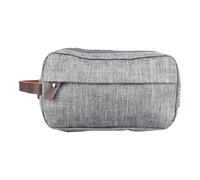 CFTGIW Men Toiletry Bag Cationic Cloth Large Capacity Portable Toiletry Bag for Travel Grey Free Size Much Line Style The Men a Simple Portable and is Business (One Size)
