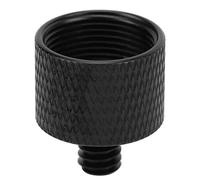CFTGIW Mic Stand Adapter 5/8 Inch Female to 1/4 Inch Male Screw Thread Adapter for Microphone Stand MountBlack Disassemble The Assemble Is Force to 45785 Female Is Thread Mic (Black (F2A))