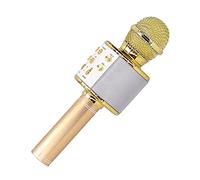 CFTGIW Microphone Speaker with LED Light Portable Handheld for Karaoke Party Loud and for of Soun MicrophoneKaraoke MicrophoneBluetooth MicrophoneHandheld MicrophoneHandheld Speaker