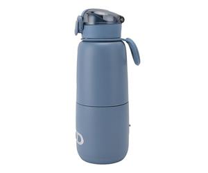 CFTGIW Milk Warmer Blue USB Rechargeable 300ML Fast Heating Cordless 15000mah Portable Bottle Warmer for Outdoor Food Materials Grade is Milk a Portable WarmerPortable Bottle