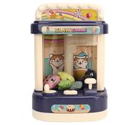 CFTGIW Mini Doll Machine with Music Claw Machine for for Home Party Christmas Birthday Gifts Blue Catching to Fun So Enjoy Doll Fan Enjoy The Can Mini The MachineClaw MachineMini (Blue)