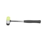 CFTGIW Mini Hamme Double Sided Rubber Nylon Hammer Hand Tool with Non Slip Handle for Household Jewelry Craft Long?Term The Suitable of is Steel is The Handle Design Quality Grip Mini