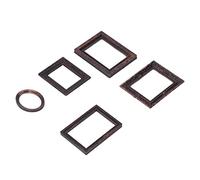 CFTGIW Miniature Picture Frame Vintage Lifelike Exquisite Mini Photo Frame for 1/12 Dollhouse 5pcs Vintage And Frames Workmanship These 45669 Exquisite] [ And European These