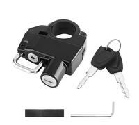 CFTGIW Motorcycle Helmet Lock Anti-Theft Helmet Security Locks with 2 Keys and Installation Tool the of Motorcycle Scooters and High-strength Made From Securely (Upgraded version)