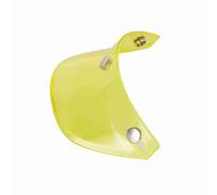 CFTGIW Motorcycle Helmet Visor Motorcycle Helmet 3/4 Open Anti-Sun Is and Design Making Personalized The Retro Design Adopts The Retro VisorMotorcycle Peak (Yellow)