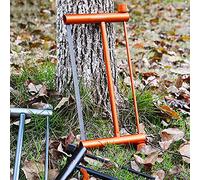 CFTGIW Multifunctional Folding Wood Saw Aluminium Alloy Hand Saw Portable Mini Garden Bucksaw for Woodworking Gardening Outdoor Hand Tools with Pouch Exceptional and (Black)