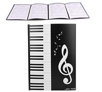 CFTGIW Music Score Folder Sized 4 Pages Music Themed Piano Score Folder for Pianist is Daily of L FolderA4 FolderMusic FolderMusic Storage FolderPiano
