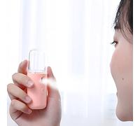 CFTGIW Nano Facial Mist Sprayer ABS Housing Pocket Size USB Charging Water Face Humidifier for Hydration Pink Easy So MINI Can Skin Designed The MINI Size a is Sized Nano Facial Mist (Pink)
