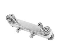 CFTGIW Nut Bridge Sander Luthier Sanding Tool Aluminium Alloy for Guitar BassBlack Solve the Caused for Nut SanderBridge SanderSaddle SanderSaddle Grinding ToolLuthier Sanding (Silver)