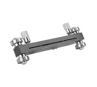 CFTGIW Nut Bridge Sander Luthier Sanding Tool Aluminium Alloy for Guitar BassBlack Solve the Caused for Nut SanderBridge SanderSaddle SanderSaddle Grinding ToolLuthier Sanding (Black)