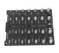 CFTGIW Nut Thread Checker Screw Identifier 28 Holes and Thread Identification Board and Nuts M4x0 7 Thre CheckerNut Identifier GaugeBolt Identification ToolThread Checker