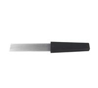 CFTGIW Orff Scraper Brush Professional Comb Scraper Professional Instrument for Kids Early Education a Variety Effects Us Orff BrushOrff CombStainless Steel (Black)