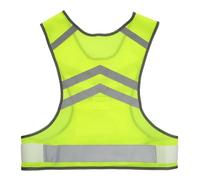 CFTGIW Outdoor Sports Running Reflective Vest Adjustable Lightweight Mesh Safety Gear for Women Men Jogging Cycle Walking Mesh Is 41 3" Light Drying 38 6" Optional Size Is L=Waist -