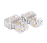 CFTGIW Pair Battery Terminal Connector Negative and Positive 0/4/8/10 AWG for Car Boat Truck Motorcycle Battery TerminalsBattery Terminal ConnectorHeavy Duty TerminalCar