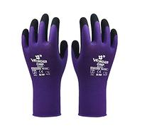 CFTGIW Pair Nitrile Impregnated Work Fingerstall for Gardening Maintenance Warehouse for Men and Women for and Residential Yards Appl Work GlovesNitrile GlovesNitrile Coated (Size M)