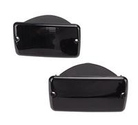 CFTGIW Parking Turn Lamp Housing Front Bumper Lamp Cover 55055020AE Replacement for TJ 1997 2006 TJ 1997 Is the Repla Parking Turn HousingSide Marker Corner Light CoverSide (Black)