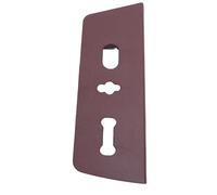 CFTGIW Passenger Housing Panel 9L3Z-14A706 Stylish Look Impact Proof Front Right Panel Bezel Steel Gray It Is the to 9L3Z-14 Passenger Housing PanelPassenger BezelSeat (Red Brown)