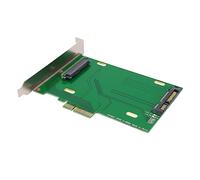 CFTGIW PCIe X4 to 2.5-inch NVMe U.2 SSD SF8639 Riser Card for 750 P3700/ PM963 Supply External No Cord Speed to U 5-inch NVMe 3 0X4 Interface Card Riser CardSSD