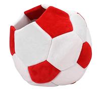 CFTGIW Pet Cave Bed Autumn Winter Warm Semi Enclosed Soccer Shape Purpose Cat for Cats Kittens Puppies Small Pets Red White L Small Rabbit PP Prov Football Shaped Pet BedFootball Shaped (Size)