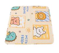 CFTGIW Pet Mat Absorbent Cotton Dog Pee Pad Feeding Mat Foldable Portable Cat Floor Sleeping Pad for All Seasons Type 1 70 X 70cm / 27.6 X 27.6in Pet and Effectively Keeping Clean (90 * 90cm)
