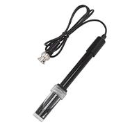 CFTGIW PH Electrode BNC Connector High Sensitivity Accurate Stable Measurement Black Electrode Probe Connector for Aquariums the Impedance Electrodes Sensitive the Uses PH High