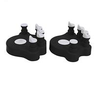 CFTGIW Piano Finger Training Device Hand Corrector Strength Exerciser Folding Comfort ButtonBlack Key Is Same the Dept Piano Finger TrainingPiano ExerciserPiano Strength (Black)
