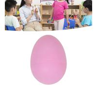 CFTGIW Plastic Egg Shaker Early Education Portable Musical Easter Egg for Kindergarten Home Travel Yellow Breakage Durability Withstand Easy Made Plastic Durability The (Roseate)