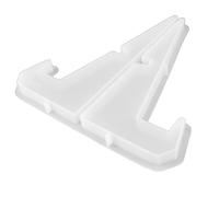 CFTGIW Plate Display Stand Silicone Flexibility Resilience Mobile Phone Holder for Clock Tablet Small Casting Materials Wa Plate Display Stand Silicone MoldResin (Small)