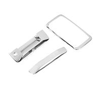 CFTGIW Plating Tailgate Door Handle Cover Trim Kit Accessory Fit for Silverado 14-16 Not to Stylish Comes Protection Process ABS Super Quality Plating The Reliable Door Handle