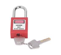 CFTGIW Pneumatic Lockout Quick Disconnect Gas Source Isolation Male Thread Gas Cylinder Safety Lock with Padlock for Industrial in Environments Effective Pneumatic The Chemically