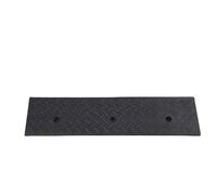 CFTGIW Portable Curb Ramp Duty Rubber Threshold Ramp Car Slope Step Pad for Doorway Sidewalk Loading Dock 100x25x10cm / 39 4x9 8x3 9in and Oxidation for It Curb RampThreshold RampCar (100*25*10cm)