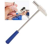 CFTGIW Portable Metal Double Jewelry Watch Repair Hammer DIY Repairing Tool in and Appearance of 2 Materia HammerJewelry HammerPortable HammerDouble HammerWatch Repairing (Style A)