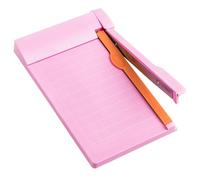 CFTGIW Portable Paper Cutter Multipurpose Efficient Clear Scale High Accuracy A4 Paper Trimmer for Scrapbooking Craft Photos Grey Clear Accurate Cutter to Quantitative Scale The (Roseate)