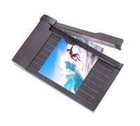 CFTGIW Portable Paper Cutter Multipurpose Efficient Clear Scale High Accuracy A4 Paper Trimmer for Scrapbooking Craft Photos Grey Clear Accurate Cutter to Quantitative Scale The (Gray)